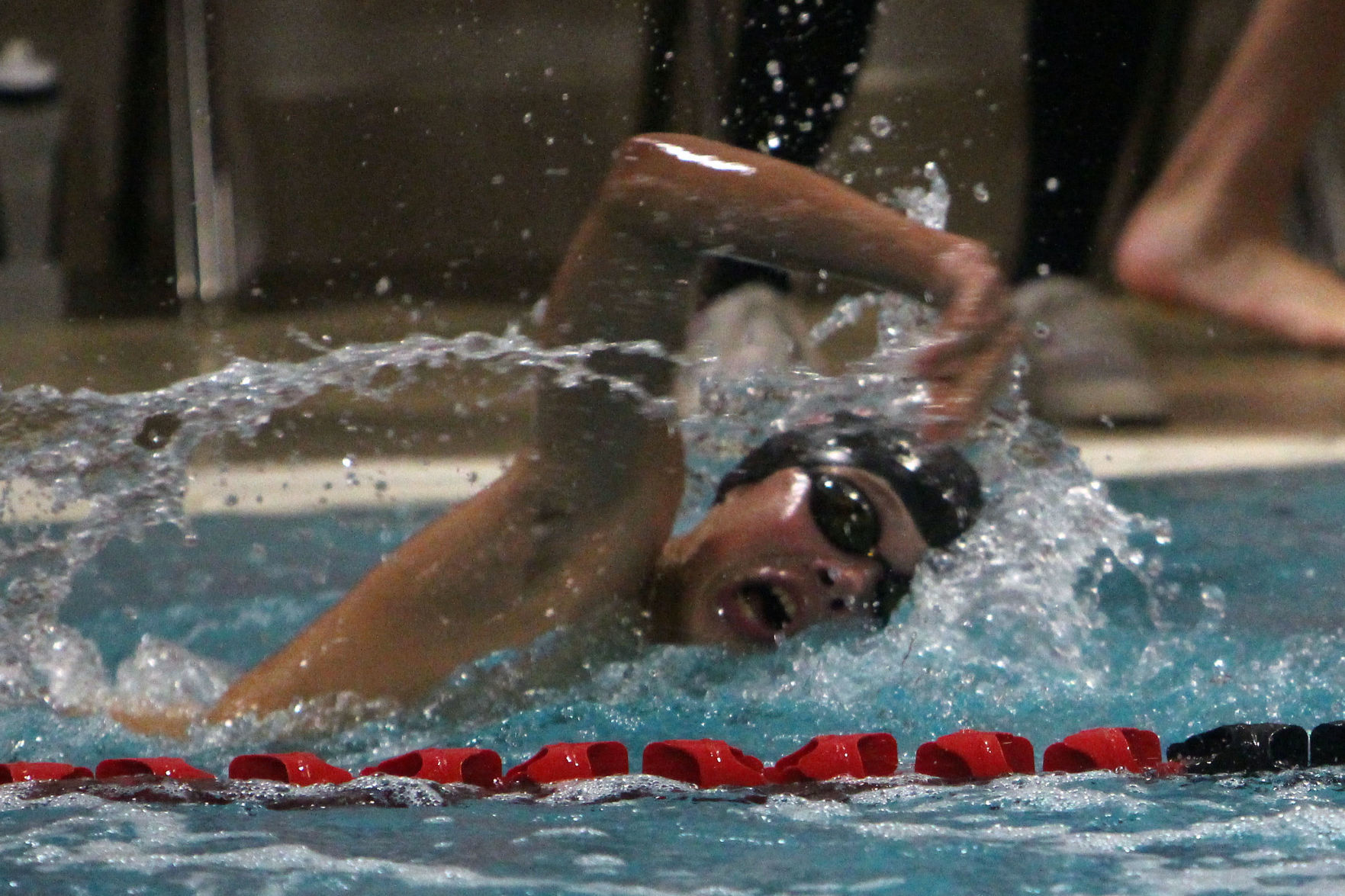 Hudson at Chi-Hi boys swimming 12-6-18